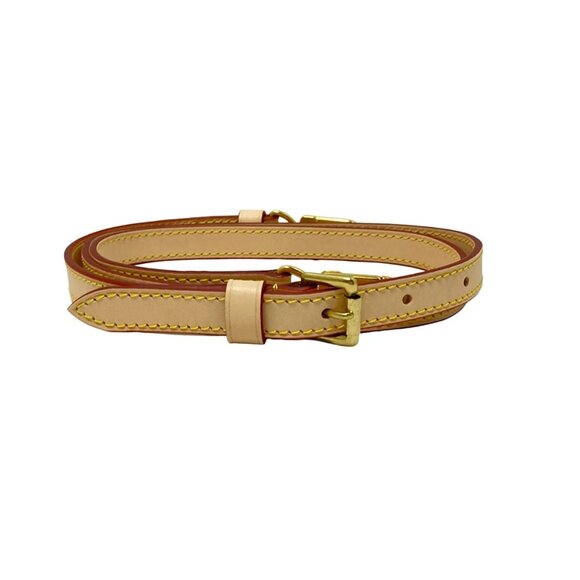 Auth LOUIS VUITTON J52312 Natural Cowhide Leather - Picture 2 of 4